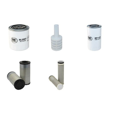 Hitachi ZX65 USB-5A Filter Service Kit Air Oil Fuel Filters with Yanmar 4TNV94-ZWHB Engine Year 2014