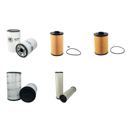 Hitachi ZX870 LCH-3 Filter Service Kit Air Oil Fuel Filters with Isuzu 6WG1XYSA-03 Engine Year 2006-