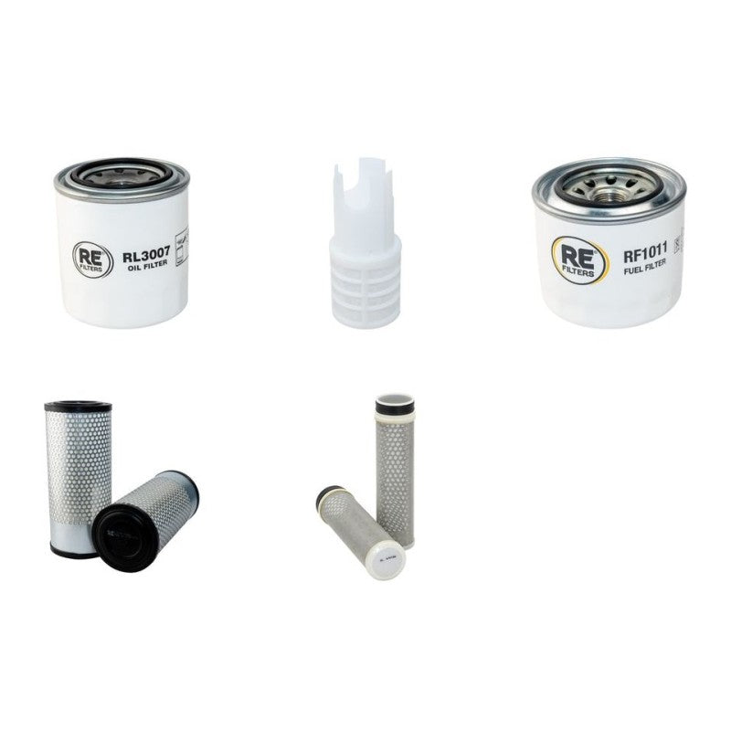 Hitachi ZX48 U-5A Filter Service Kit with Yanmar Engine