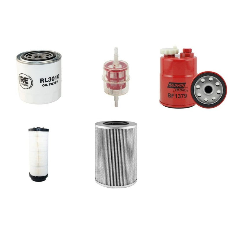 HOLDER C250 Filter Service Kit w/Kubota V 2607DI Eng. YR 2010-
