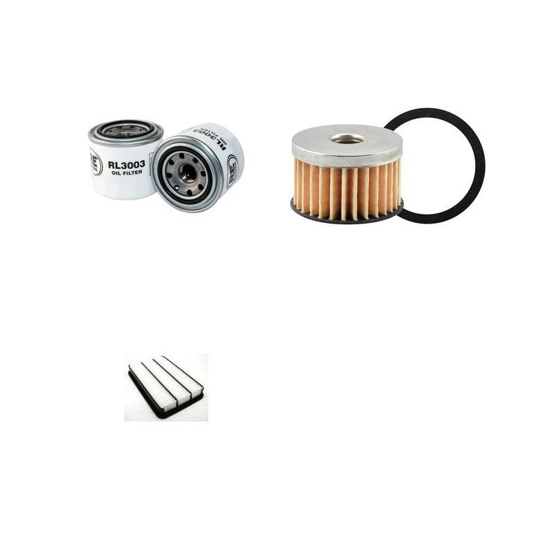 HONDA CONCERTO 1.4 Filter Service Kit w/ D14A1/D14A8 Eng. YR 08.89-10.91 90 CH HW/HWW