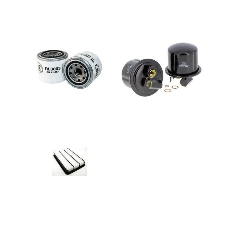 HONDA CONCERTO 1.6I 16V Filter Service Kit w/ D16A8 Eng. YR 08.89-03.95 122 CH HW/HWW