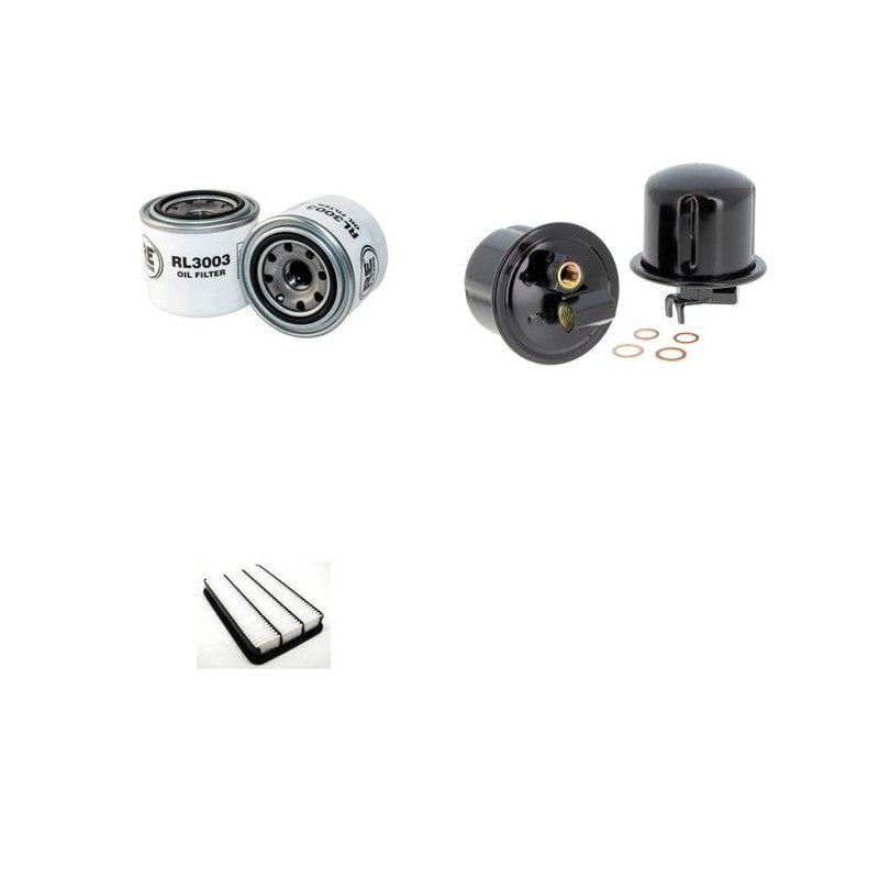 HONDA CONCERTO 1.6I 16V Filter Service Kit w/ D16Z2 Eng. YR 08.89-03.95 112 CH HW/HWW