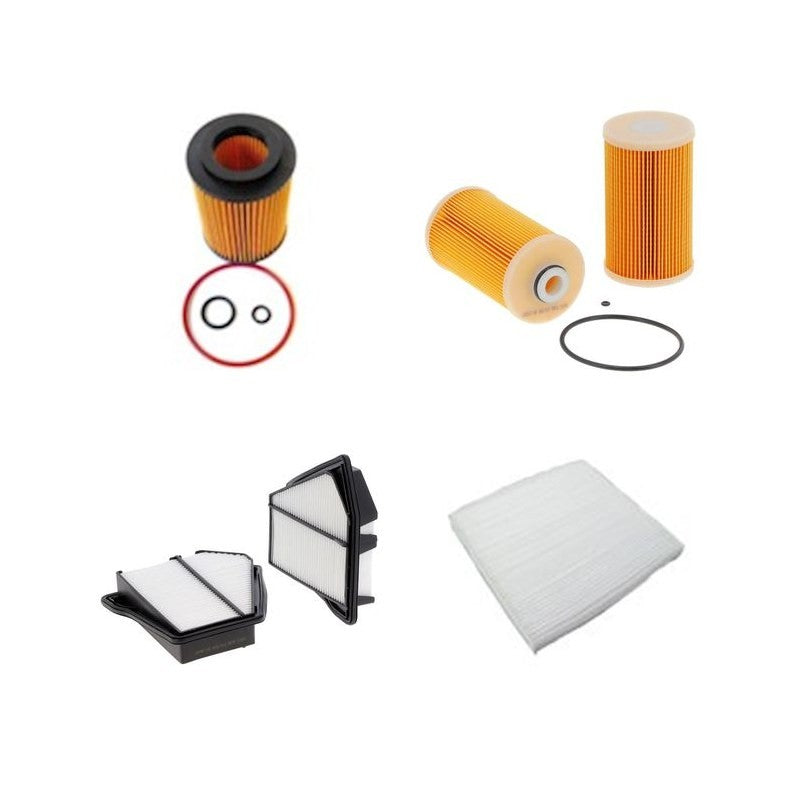 HONDA CR-V III 2.2 I-DTEC Filter Service Kit w/ N22B3 Eng. YR 01.07- 150 CH