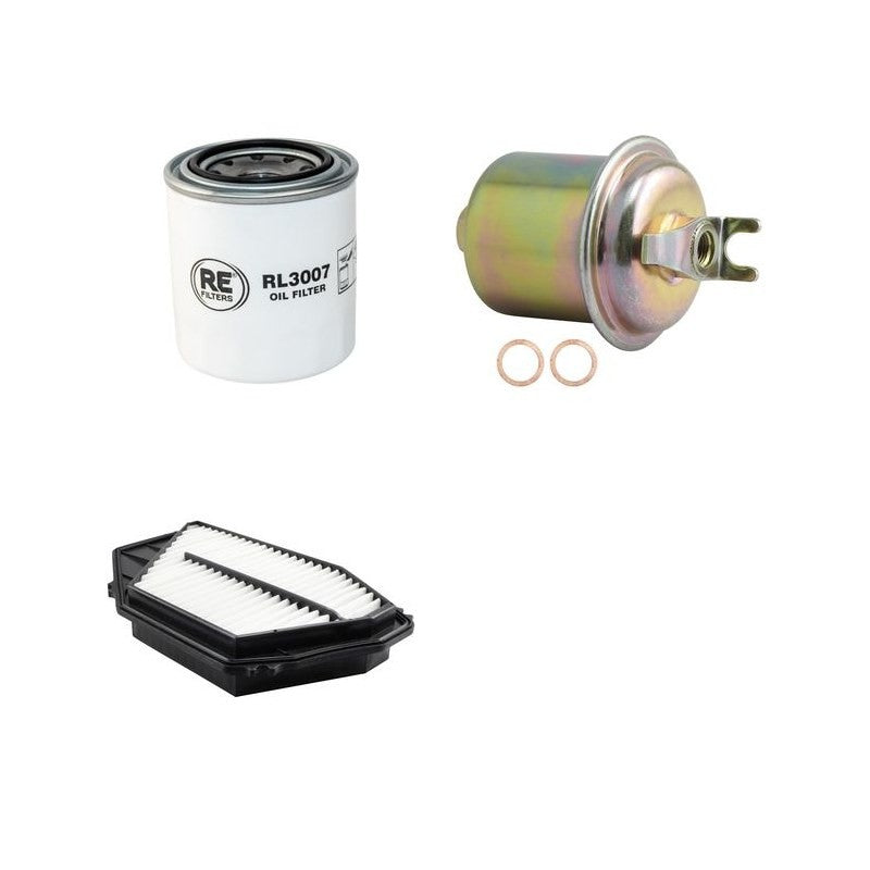 HONDA SHUTTLE 2.3I 16V Filter Service Kit w/ F23A7 Eng. YR 10.97-06.02 150 CH RA3