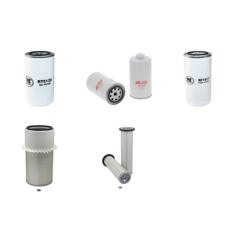 HSM 904H2 Filter Service Kit Air Oil Fuel Filters w/Iveco Eng. YR 2005-