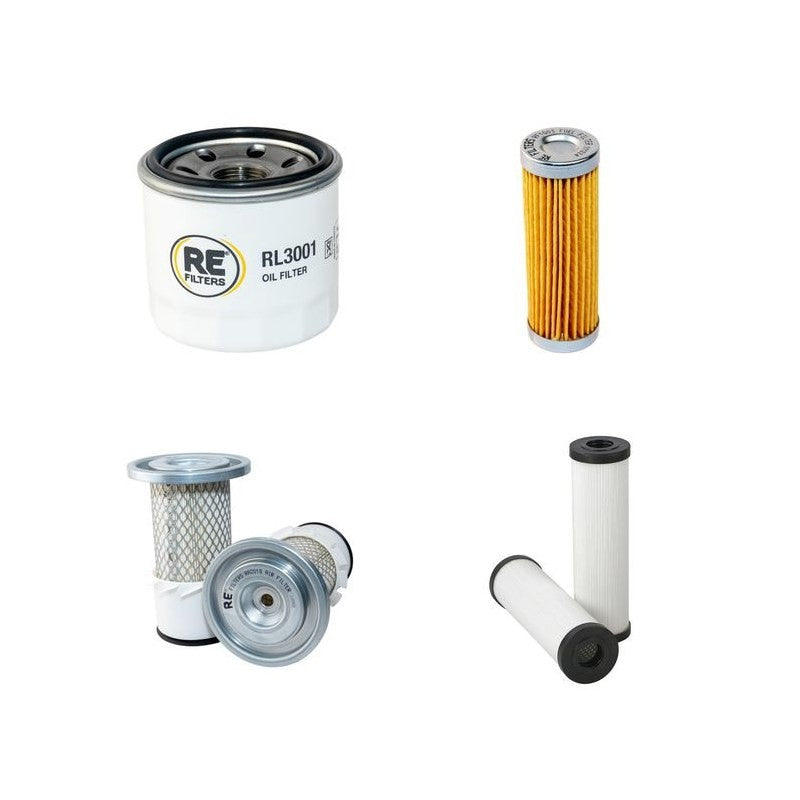 HUKI 160R Filter Service Kit w/Kubota D722 Eng.