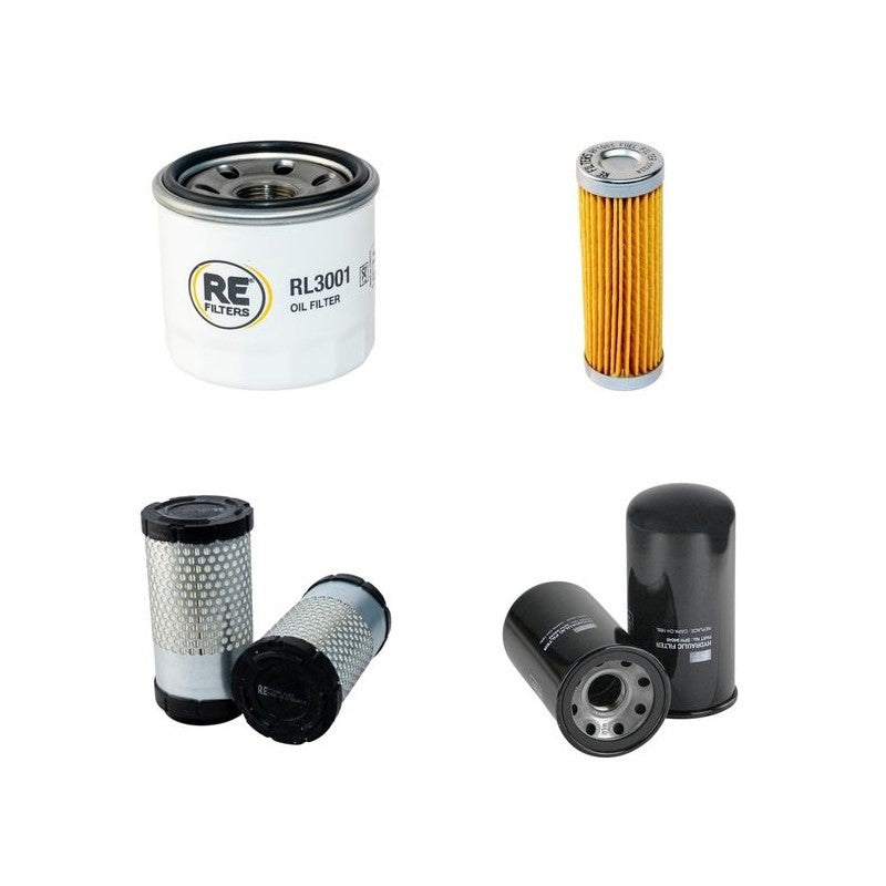 HUKI 180HYR Filter Service Kit w/Kubota D902-E3B Eng. 2013