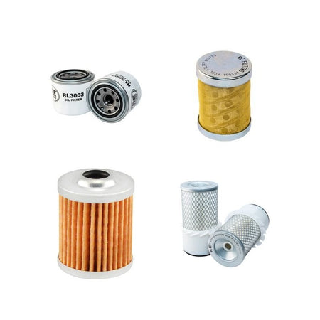 HUKI 280 Filter Service Kit Air Oil Fuel Filters w/ISUZU Eng.