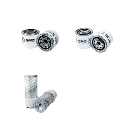 HYDRAMAC 11C Filter Service Kit Air Oil Fuel Filters w/ISUZU 3KR1-EA01 Eng.
