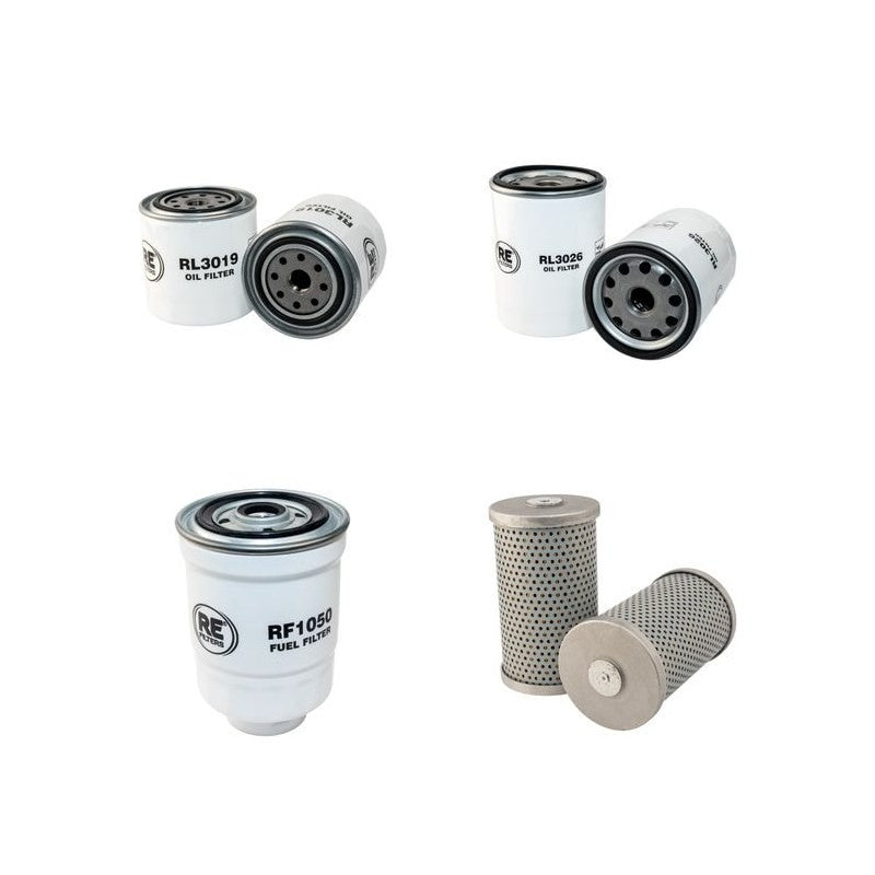 HYSTER H2.00XMW Filter Service Kit w/Mazda M4 2.5D Eng.