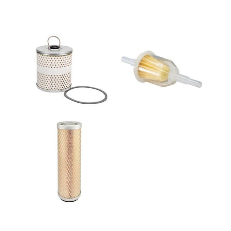 HYSTER H80C Filter Service Kit Air Oil Fuel Filters w/CONTINENTAL F-226 Eng.