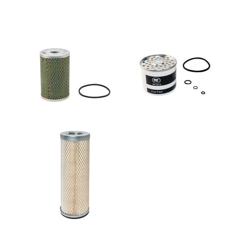 HYSTER P80A Filter Service Kit Air Oil Fuel Filters w/Perkins 4.236 Eng.