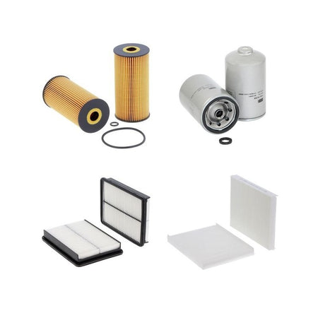 Hyundai 4X4 SANTA FE II 2.0 CRDI 4WD Filter Service Kit with D4HA Engine YR 12.10- 150CH 110KW CM