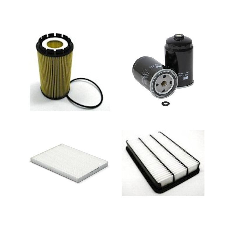 Hyundai 4X4 TUCSON 2.0 CRDI Filter Service Kit with D4EA Engine YR 01.07- 120 CH JM