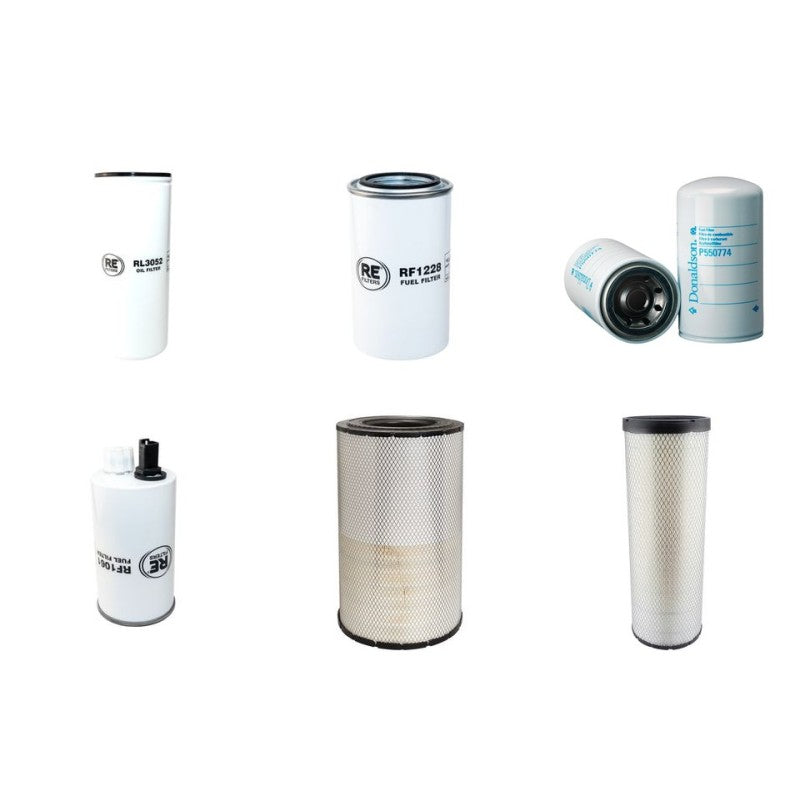 Hyundai HL770-9 Filter Service Kit Air Oil Fuel Filters with Cummins QSL Engine YR 2010-