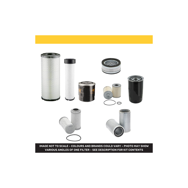 Hyundai HX85A Filter Service Kit with Yanmar 4TNV98C-PHYB