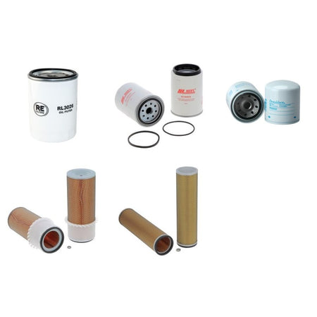Hyundai R170W-7 Filter Service Kit Air Oil Fuel Filters with Mitsubishi S6SDT Engine SN N50110000- YR 2007-