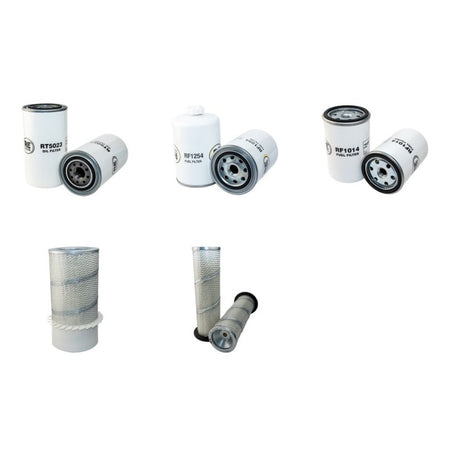 Hyundai R210LC-3LL Filter Service Kit Air Oil Fuel Filters with Cummins B5.9C Engine YR -2002