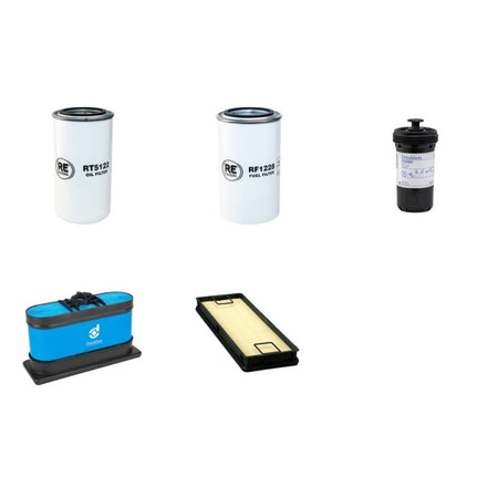 Hyundai R 260 LC NLC-9A Filter Service Kit with Cummins QSB 6.7 Engine 01.2015 - Air Oil Fuel