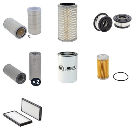 Hyundai R320LC-3 Filter Service Kit with Hyundai Engine Engine