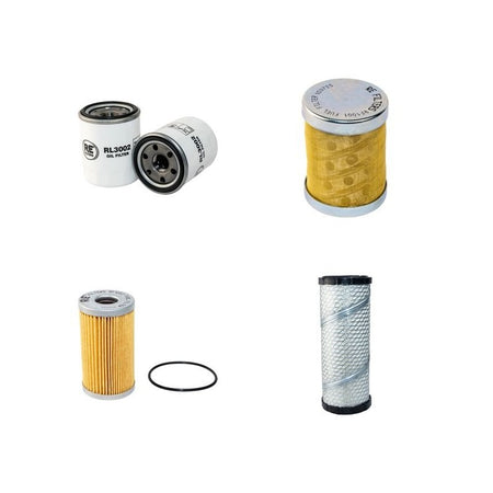 Hyundai R35-7 Filter Service Kit Air Oil Fuel Filters with Mitsubishi S3L2 Engine