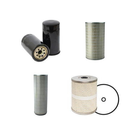 Hyundai R360LC-3H Filter Service Kit with Hyundai Engine