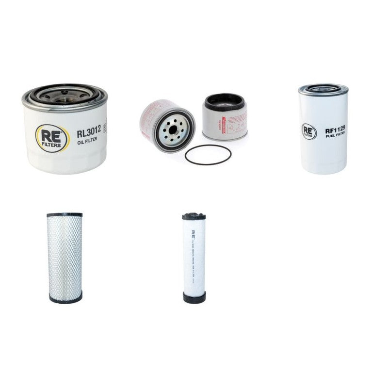 Hyundai R55-7 Filter Service Kit Air Oil Fuel Filters with Yanmar 4TNV94L Engine YR 2005-