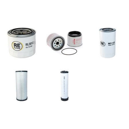 Hyundai R55-7 Filter Service Kit Air Oil Fuel Filters with Yanmar 4TNV94L Engine YR 2005-