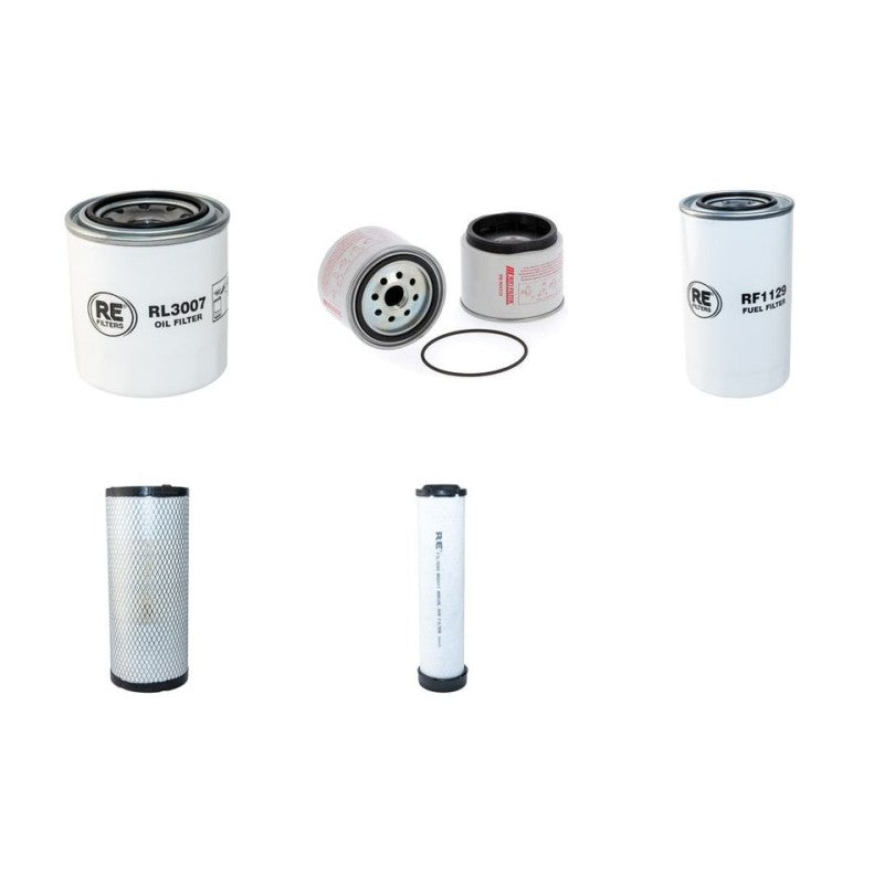 Hyundai R55-9 Filter Service Kit Air Oil Fuel Filters with Yanmar 4TNV98 Engine SN Serie 2040- YR 2010-