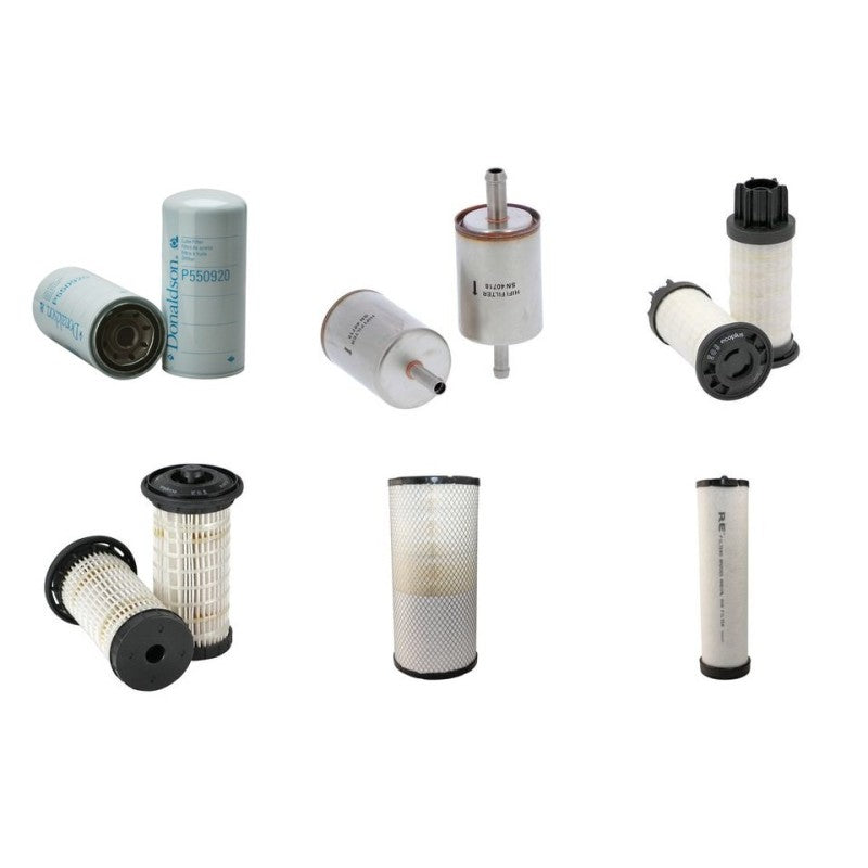 Hyundai R145 LCR-9A Filter Service Kit Air, Oil, Fuel Filters