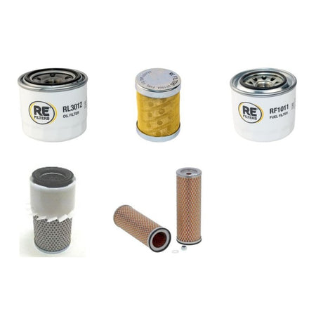 Hyundai Robex 55-3 Filter Service Kit with Yanmar 4TNE94 Engine Air, Oil, Fuel Filters Yr -2004