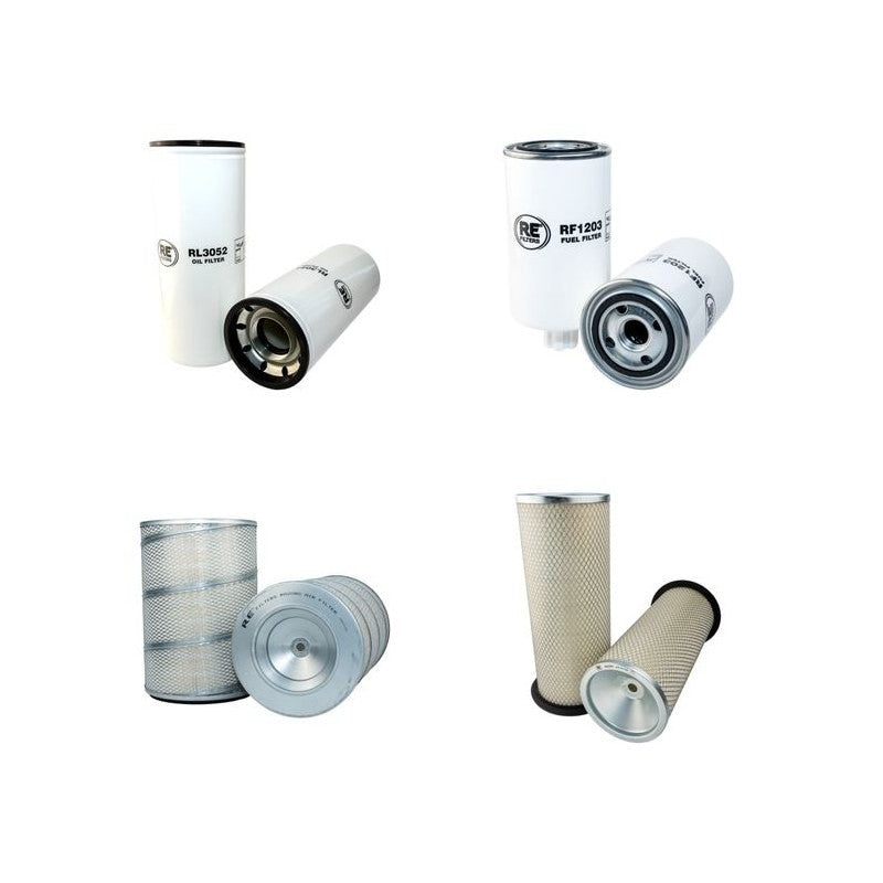 IHC-DRESSER (HOUGH) 650E Filter Service Kit Air Oil Fuel Filters w/Cummins Eng.