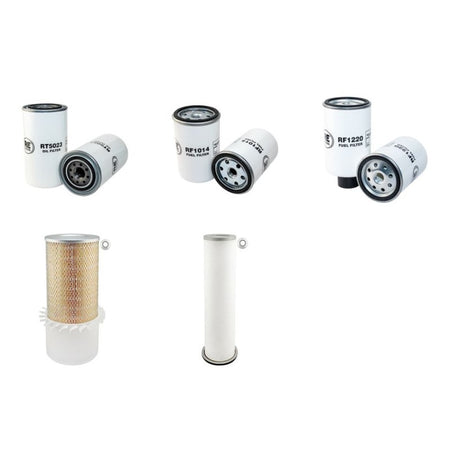 IHC-DRESSER (HOUGH) 735 II LSTRONIC Filter Service Kit Air Oil Fuel Filters w/Cummins B 5.9C Eng.