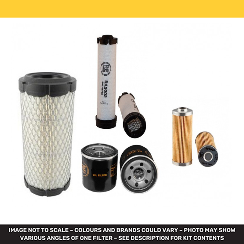 IHI 15NX Filter Service Kit w/Yanmar 3TNE68EIK Eng. Air, Oil, Fuel Filters