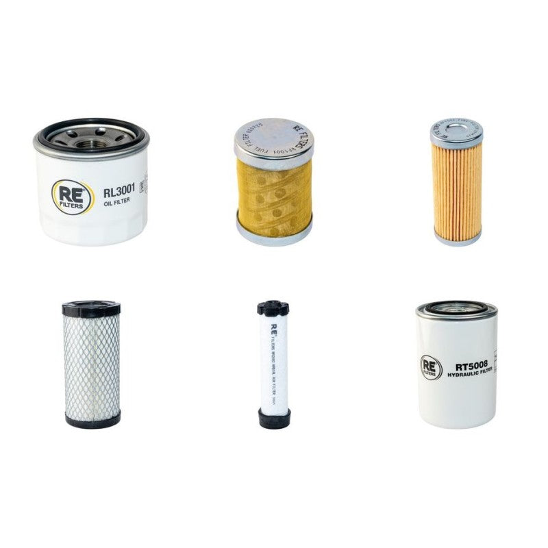 IHI 16VX Filter Service Kit w/Yanmar 3Tne68 Eng. 2010
