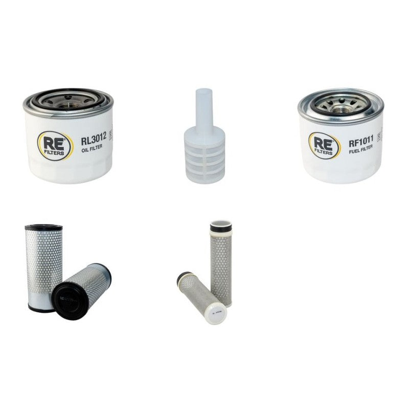 IHI 30V4 Filter Service Kit Air Oil Fuel Filters w/Yanmar 3TNV88 Eng. YR 2014-