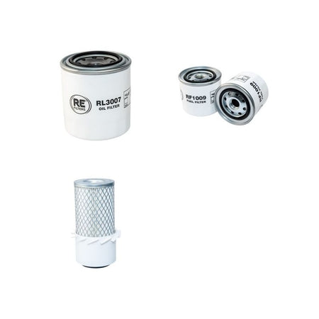 IHI 35G2 Filter Service Kit Air Oil Fuel Filters w/ISUZU 3KR2HA01 Eng.