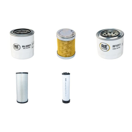 IHI 55N Filter Service Kit Air Oil Fuel Filters w/Yanmar 4TNE 94EIK Eng.