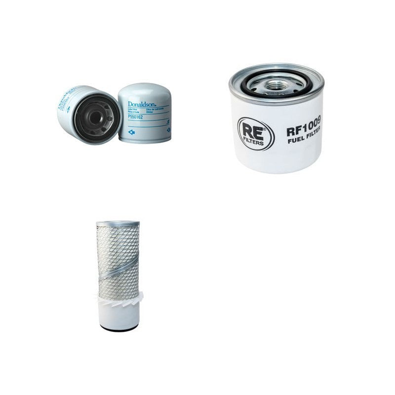IHI 55U Filter Service Kit Air Oil Fuel Filters w/ISUZU 3AB1STD Eng.