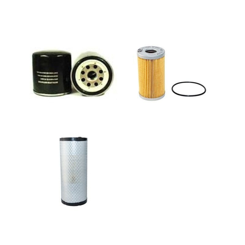 IHI 80NX-3 Filter Service Kit Air Oil Fuel Filters w/ISUZU 4JG1NAB Eng. YR 2004-