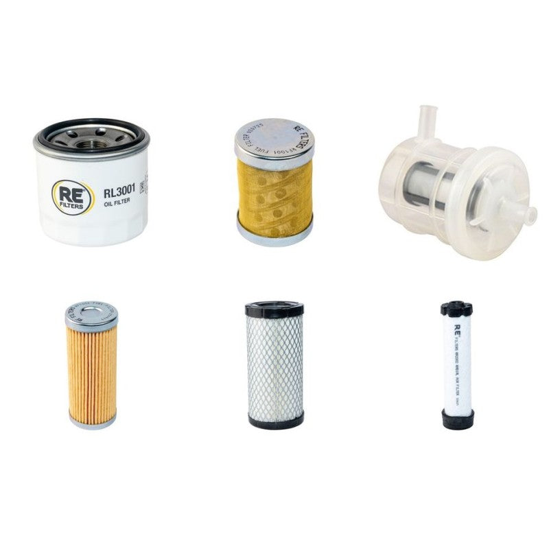 IHI 9VX Filter Service Kit Air Oil Fuel Filters w/Yanmar Eng. YR 2014-