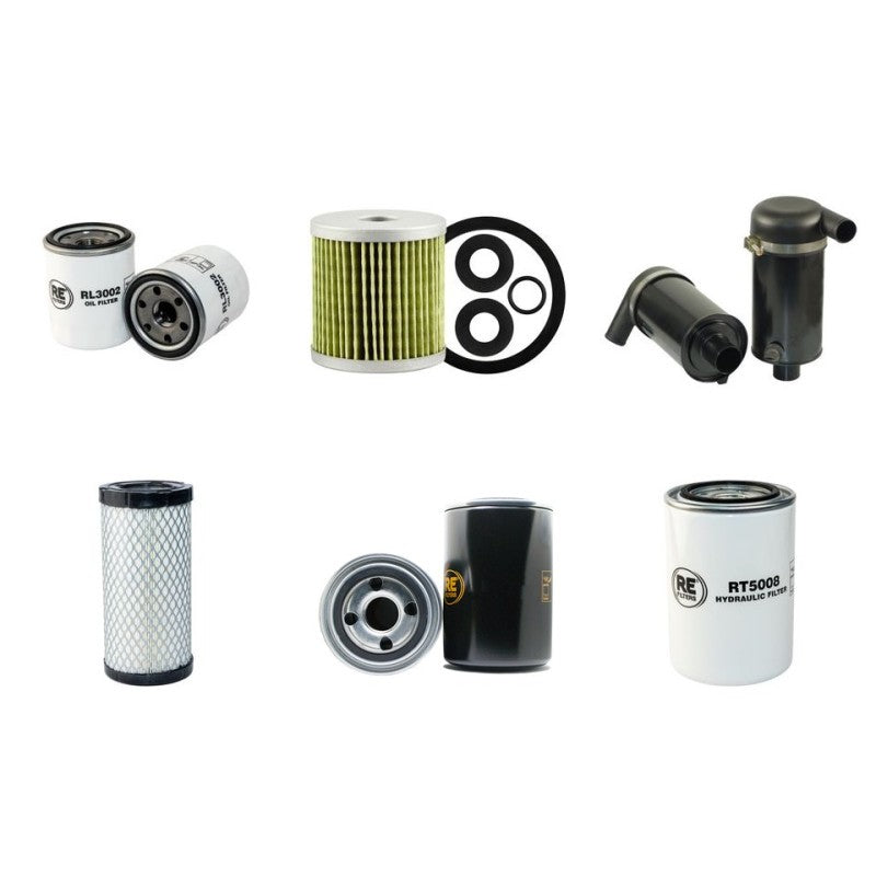 IHI IS12G Filter Service Kit w/ISUZU 3KA/PA05 Eng.