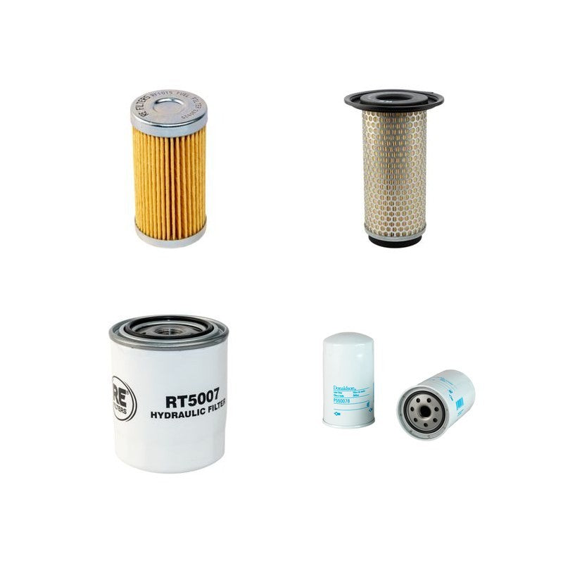 IHI IS12J Filter Service Kit w/Isuzu 3Ya/Pa01 Eng.