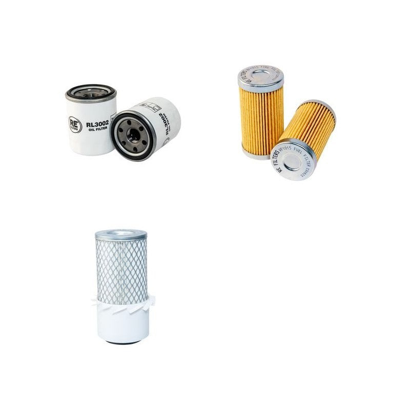 IHI IS25J Filter Service Kit Air Oil Fuel Filters w/ISUZU Eng.