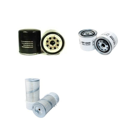 IHI IS45J/UJ Filter Service Kit Air Oil Fuel Filters w/ISUZU 4JC1 Eng.