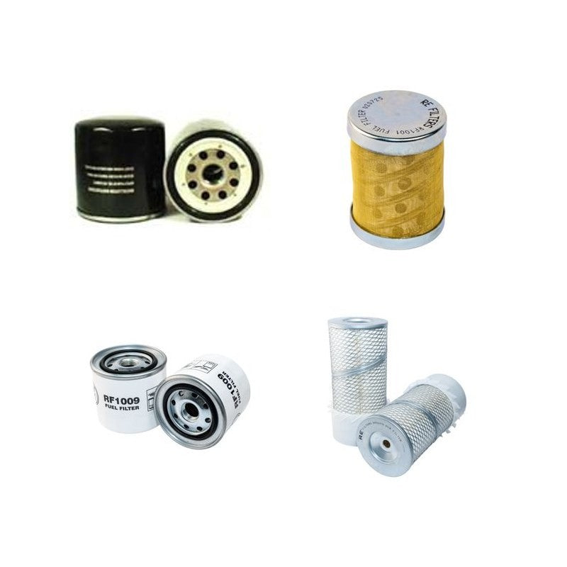 IHI IS55J/UJ Filter Service Kit Air Oil Fuel Filters w/ISUZU 4JA1/JC1 Eng.