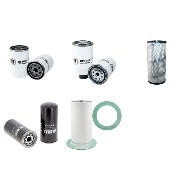INGERSOLL RAND P110WD Filter Service Kit w/ Deutz F3/4L1011 Eng. Year -2002