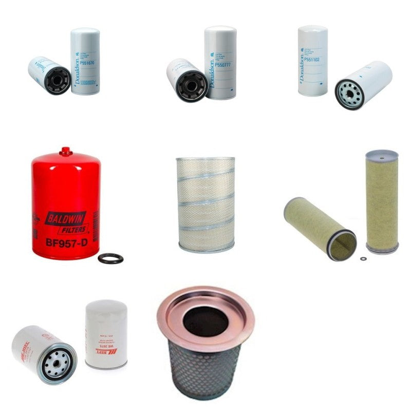 INGERSOLL RAND VHP700WCU Filter Service Kit w/Cummins LT110 Eng.