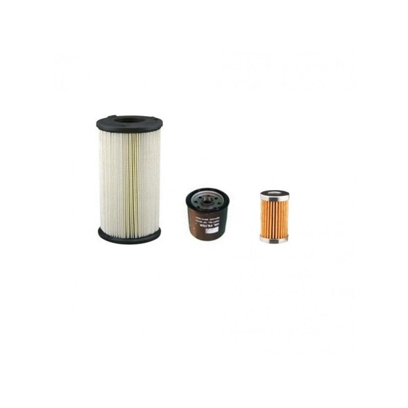 Iseki SXG19 Filter Service Kit with Iseki E 3100G0 Engine Air, Oil, Fuel Filters